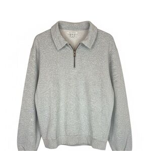 Free Assembly Light Gray V-Neck Sweater
